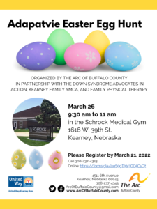 Adaptive Easter Egg Hunt Flyer