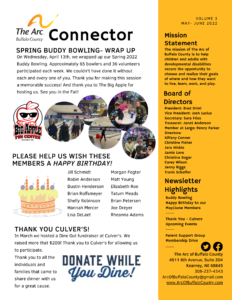 Arc Newsletter front page
