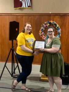 Paige receives award