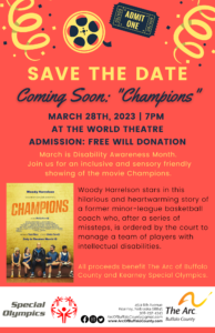 Champions Movie Save the Date